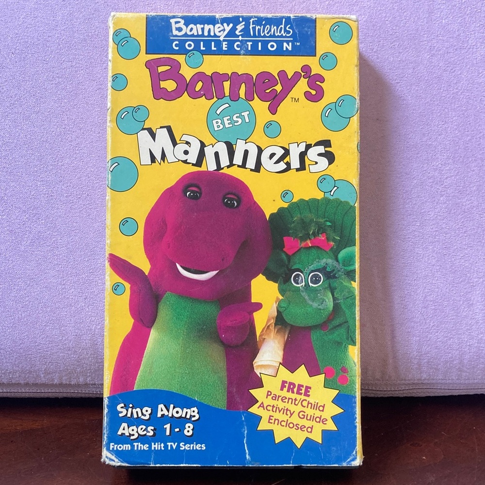 1992 VHS Barney & Friends